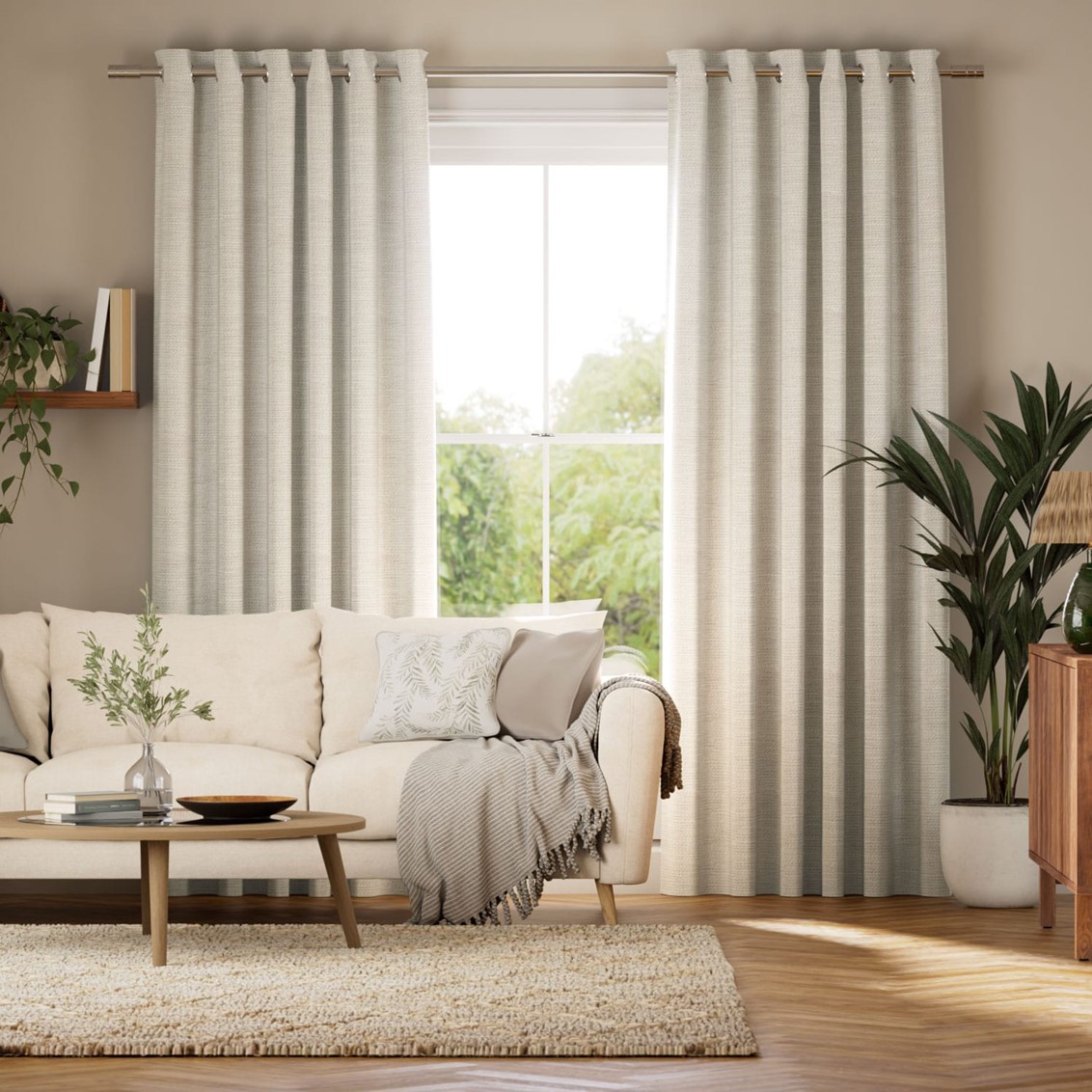 Cleo Limestone Curtains