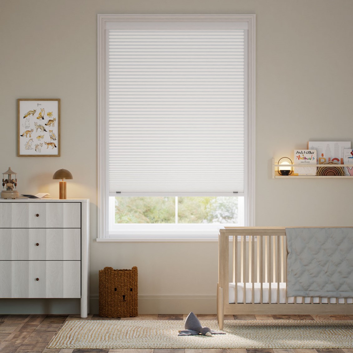 Click2Shade Complete Blackout Arctic White Thermal Blind