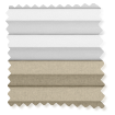 Click2Shade Complete Blackout Night & Day Duo Beige Thermal Blind  sample image