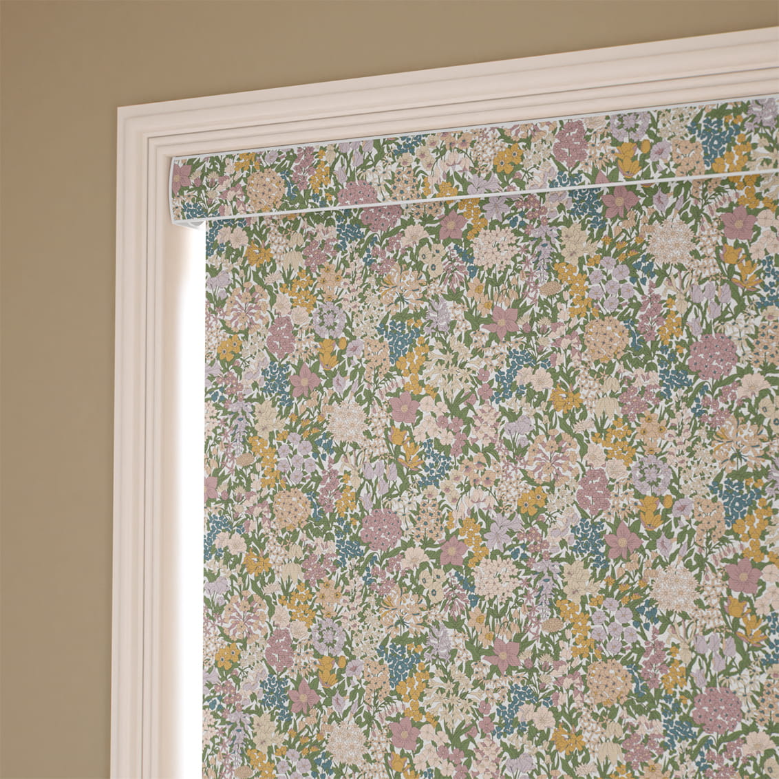Clint Field Blush Roller Blind