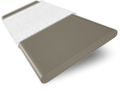 Cobblestone Grey & Chalk Wooden Blind swatch image