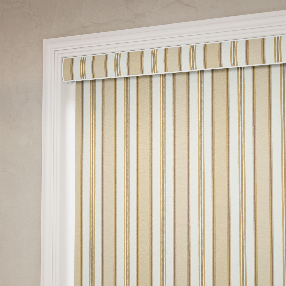 Twist2Go College Stripe Neutral Roller Blind