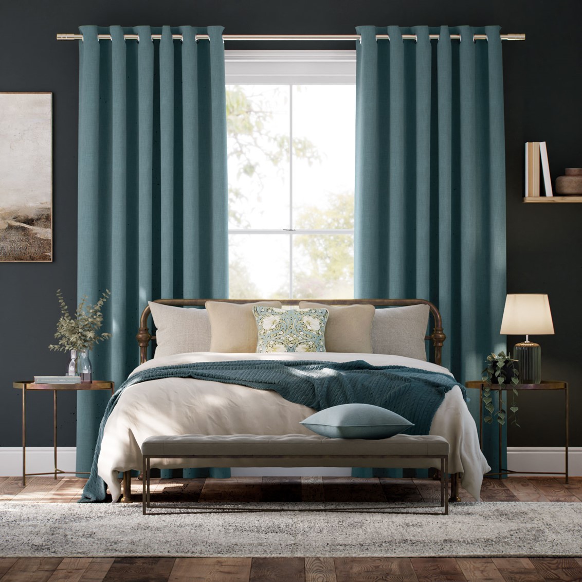 Columbia Lapis Curtains