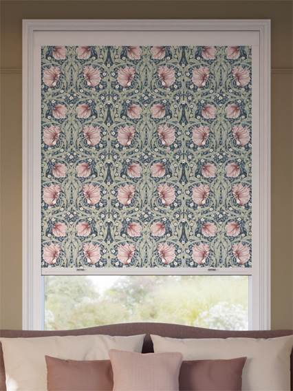 Click2Shade Complete Blackout William Morris Pimpernel Rose Chalk Blackout Roller thumbnail image