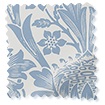 Click2Shade Complete Blackout William Morris Sunflower China Blue Roller Blind sample image
