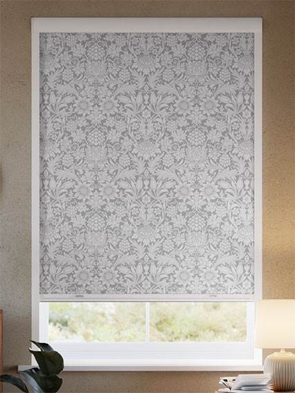 Click2Shade Complete Blackout William Morris Sunflower Manor Grey Blackout Roller thumbnail image