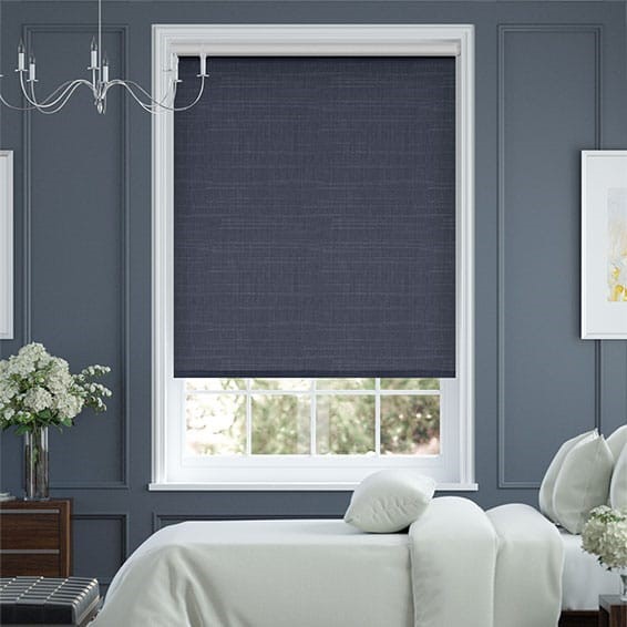 Concordia Blackout Denim Roller Blind