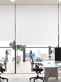 Contract Capital Blackout Bright White Roller Blind thumbnail image