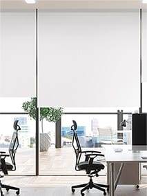 Contract Capital Blackout Bright White Roller Blind thumbnail image