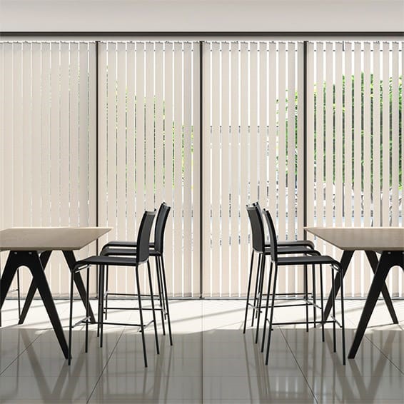 Contract City Ivory Vertical Blind