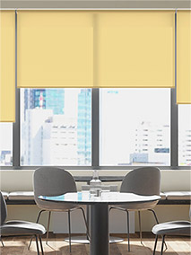 Contract City Pastel Yellow Roller Blind thumbnail image