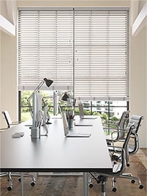 Contract Cool Grey Wooden Blind thumbnail image