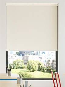 Contract Metropolis PVC Blackout Alabaster Roller Blind thumbnail image