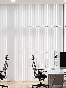 Contract Metropolis PVC Cool White Vertical Blind thumbnail image