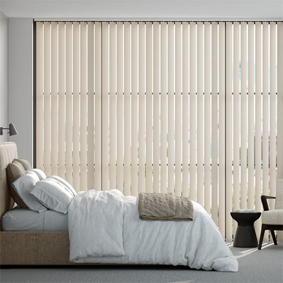 Contract Metropolis PVC Parchment Vertical Blind