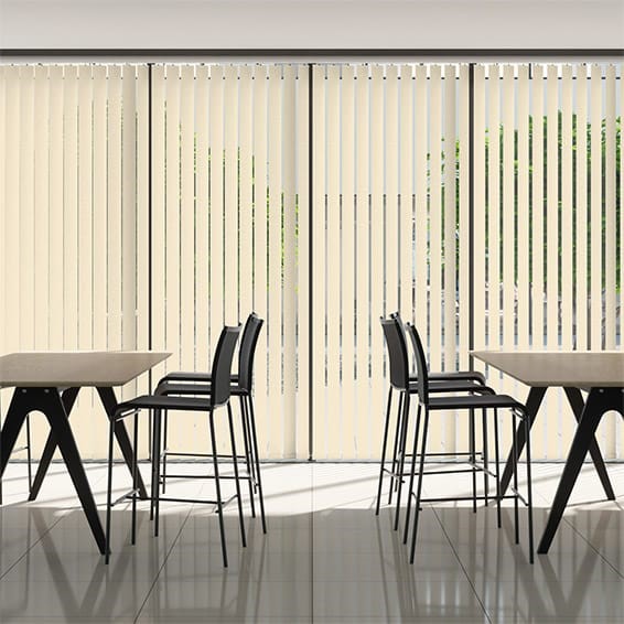 Contract Metropolis PVC Taupe Vertical Blind