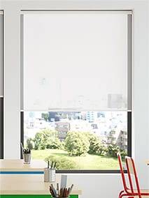 Contract Oculus Cotton White Roller Blind thumbnail image