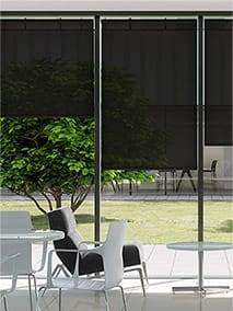 Contract Oculus True Black Roller Blind thumbnail image