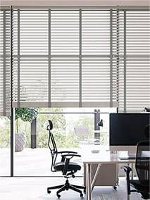 Contract Tampa Tonal Grey & Tin Wooden Blind thumbnail image