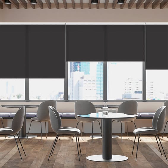Contract Thermal Plus Anthracite  Roller Blind