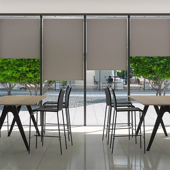 Contract Thermal Plus Mouse Grey  Roller Blind