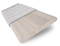 Cool Grey & Mist Wooden Blind swatch image