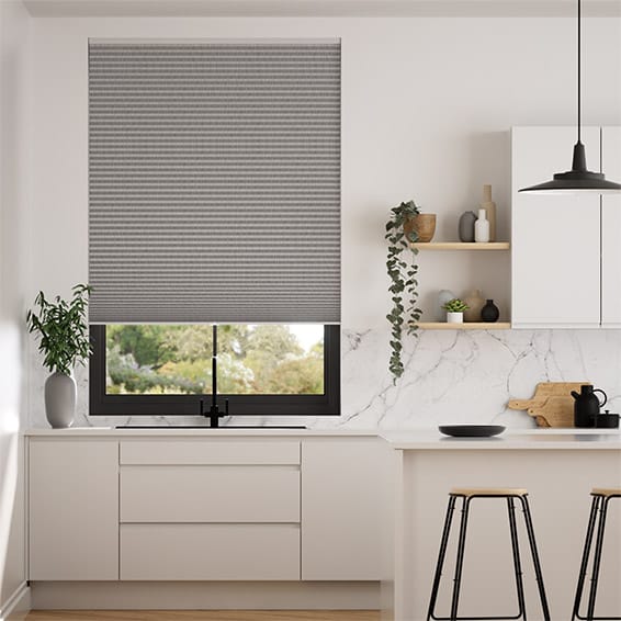 DuoShade Cordless Strie Lead Thermal Blind