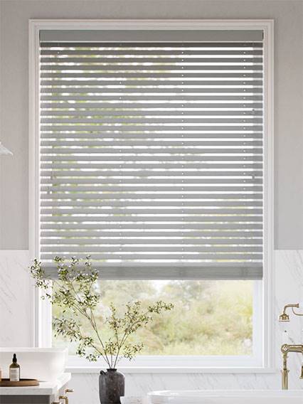 Cosmopolitan Seattle Grey Wooden Blind thumbnail image