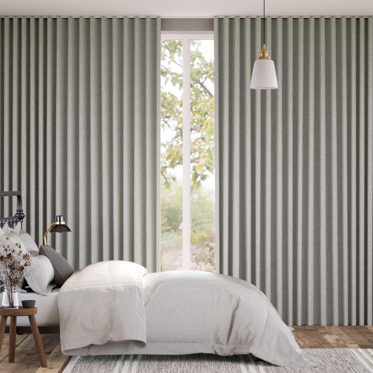 Costello Dove Grey Curtains
