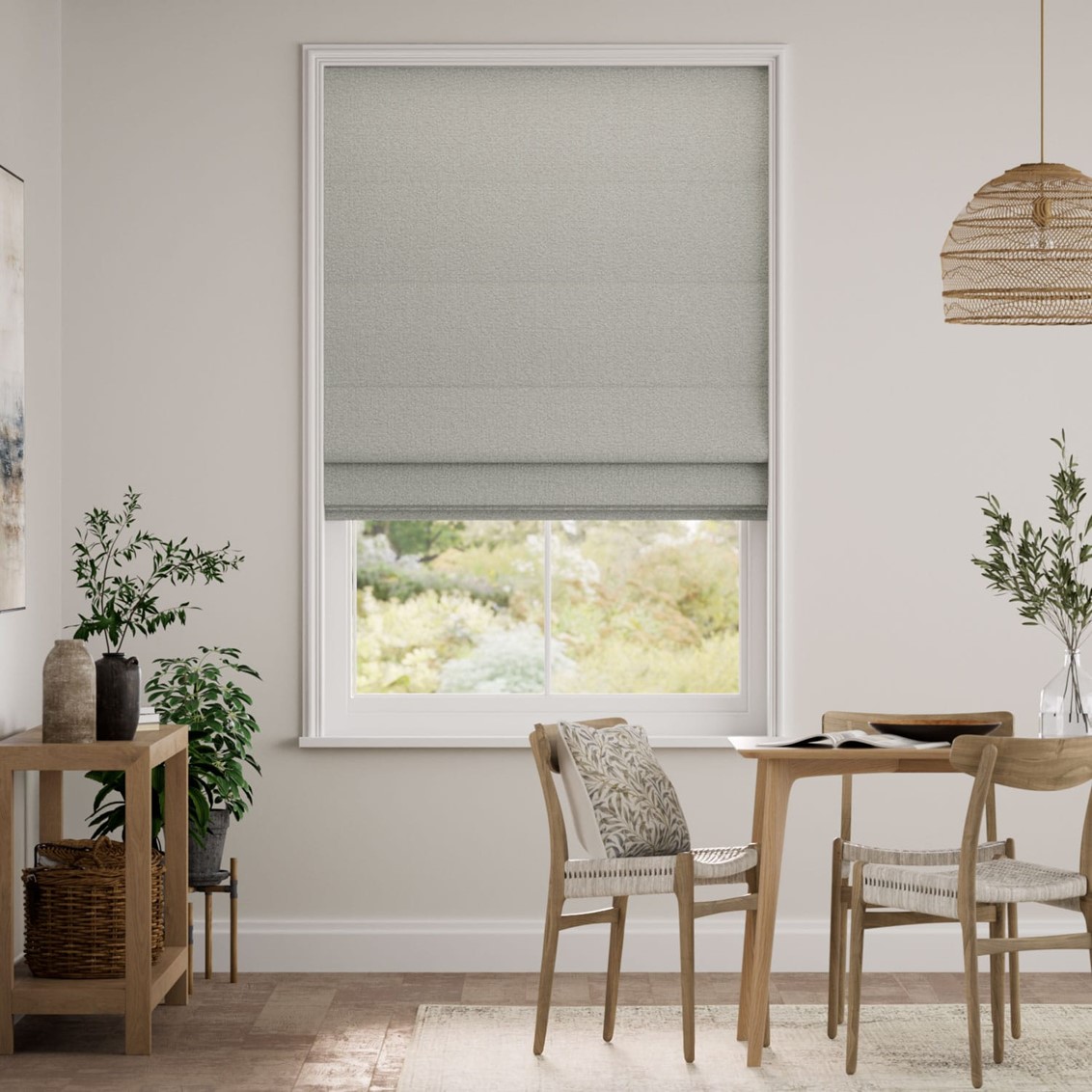 Costello Dove Grey Roman Blind