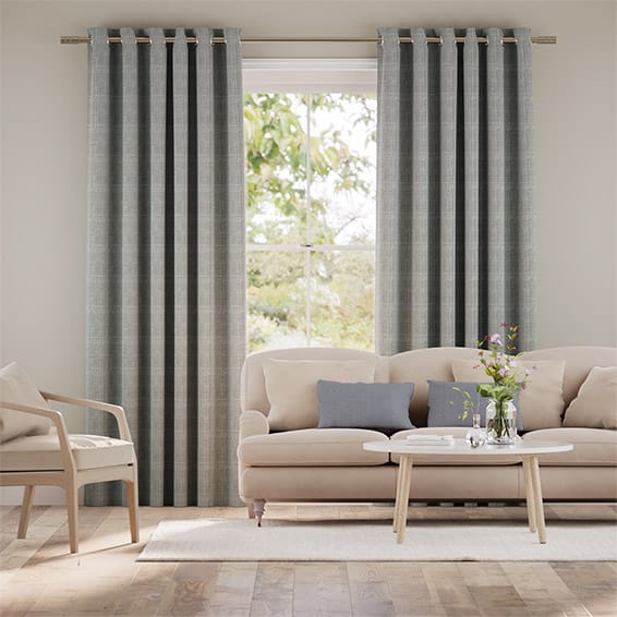 Cotswold Flannel Grey Curtains
