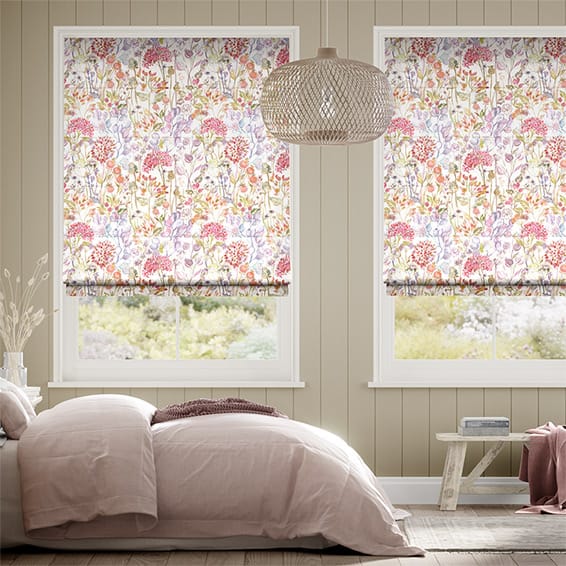 Country Hedgerow Autumn Roman Blind