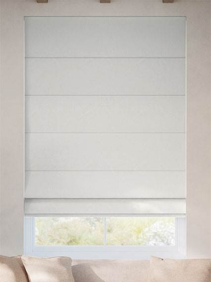 Cromwell Pale Grey Roman Blind thumbnail image