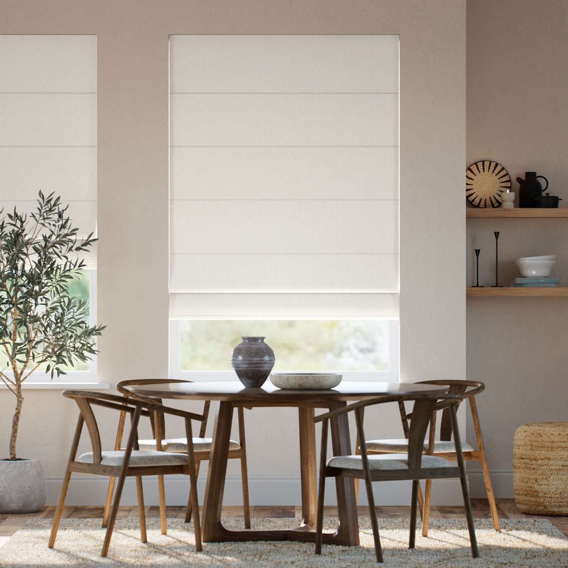 Cromwell Pebble Roman Blind