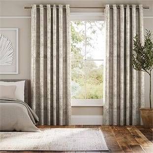 Crushed Velvet Light Bronze Curtains thumbnail image