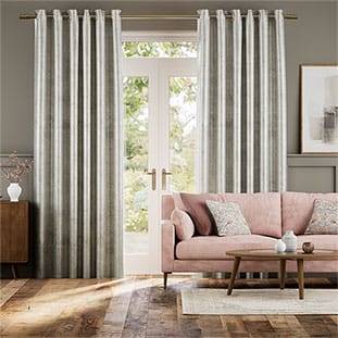 Crushed Velvet Pearl Curtains thumbnail image