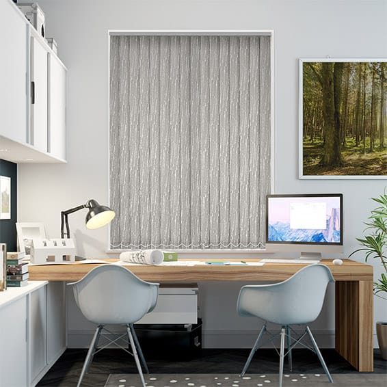 Cypress Silver Dew Vertical Blind