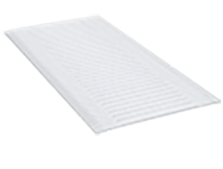 Vela Bright White Fabric Venetian Blind - 50mm Slat sample image