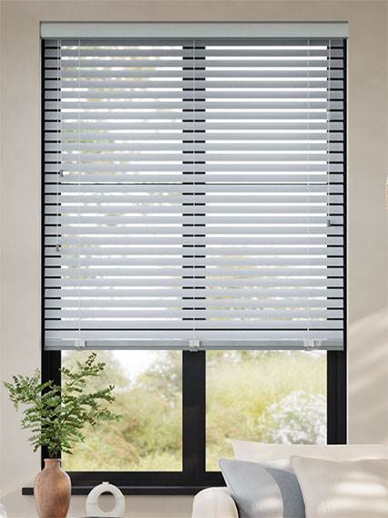 Vela Dove Grey Fabric Venetian Blind thumbnail image