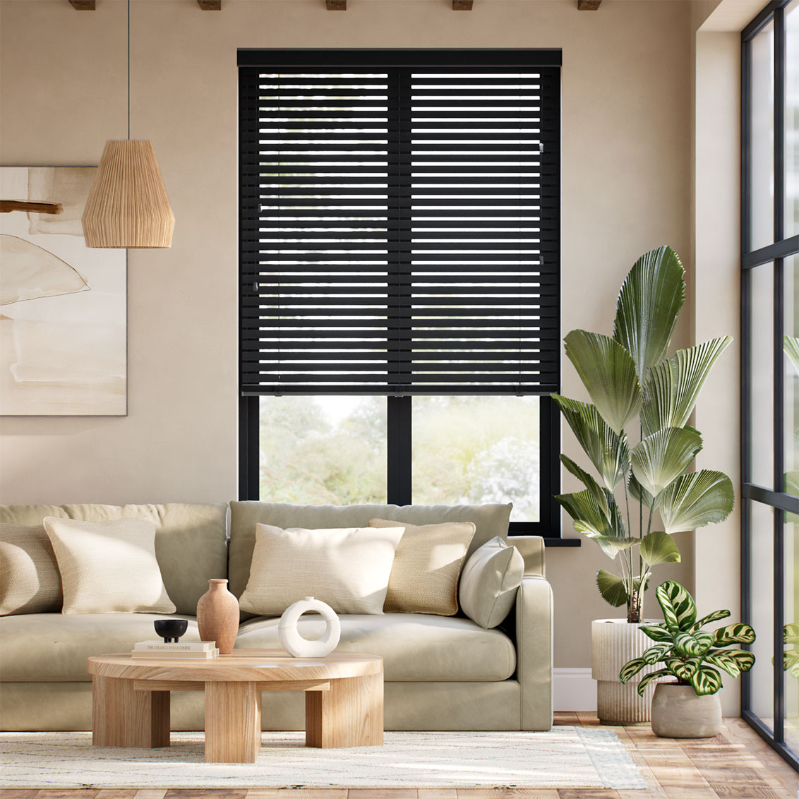 Vela Jet Fabric Venetian Blind - 50mm Slat