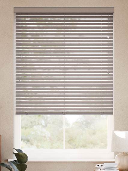 Vela Taupe Fabric Venetian Blind thumbnail image