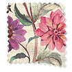 Dahlia and Chrysanthemum Lilac Curtains sample image