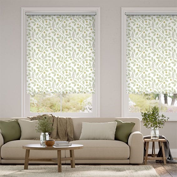 Damson Tree Sage Roller Blind