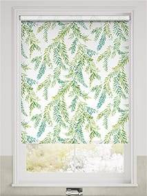 Dappled Ferns Leaf Green Roller Blind thumbnail image