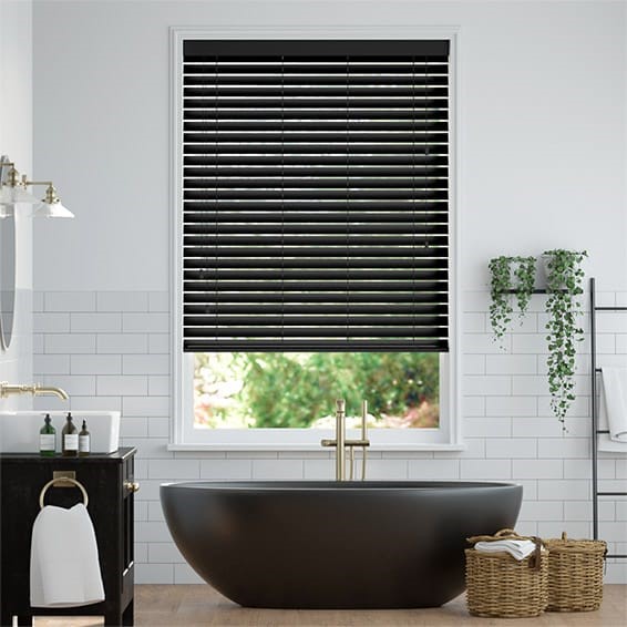 Dark Storm Wooden Blind - 50mm Slat