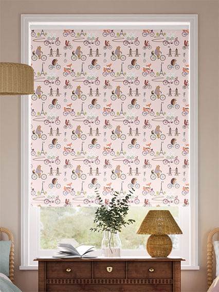 Dash Blackout Rose Pink Roller Blind thumbnail image