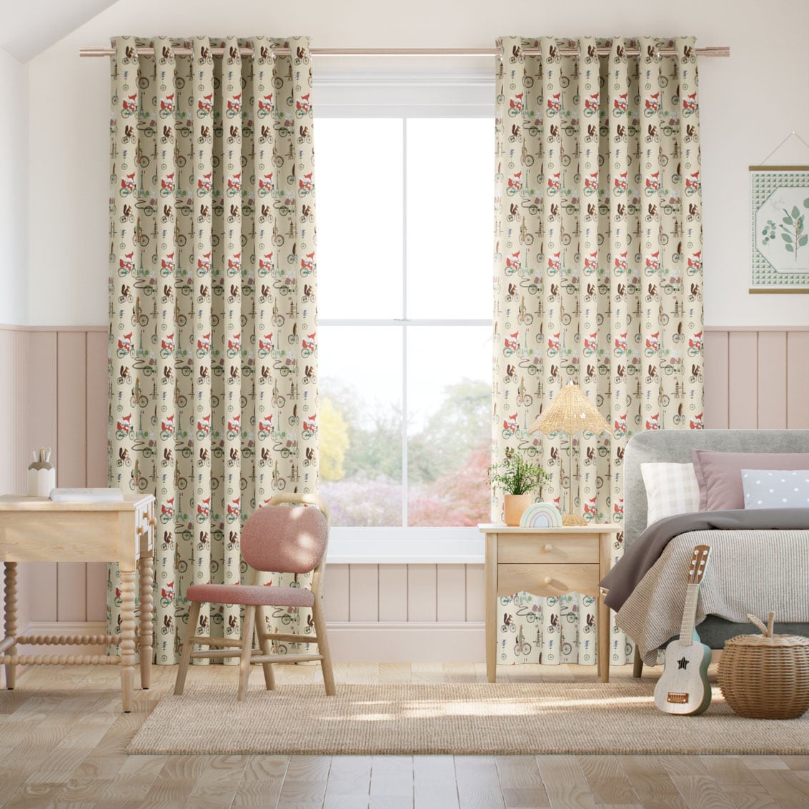 Dash Buttermilk Curtains