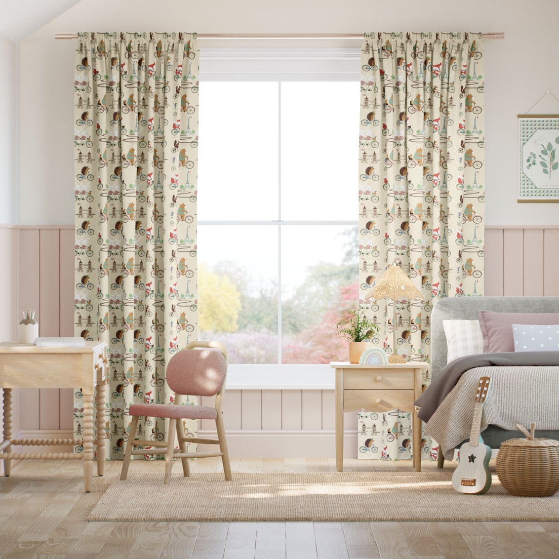 Dash Buttermilk Curtains