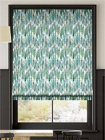 Dash Teal Roman Blind thumbnail image