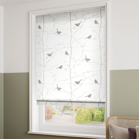 Springs Dawn Chorus Heather Roman Blind